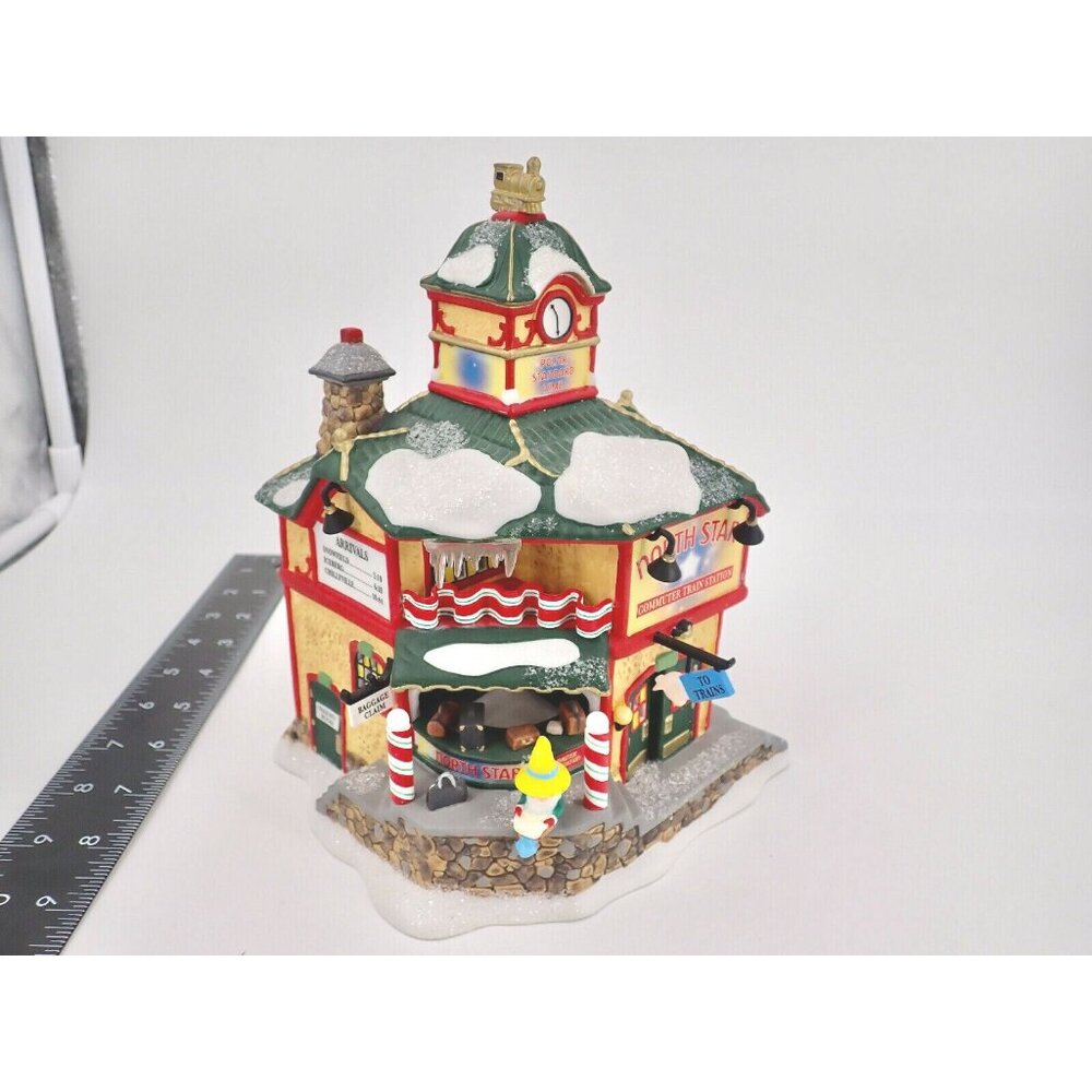 Department 56 Commuter Train Station Figure READ